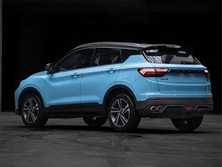 2021 Geely Binyue I Рестайлинг, голубой, 990001 рублей, вид 4