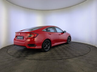 2021 Honda Civic X Рестайлинг, красный, 2100000 рублей, вид 5