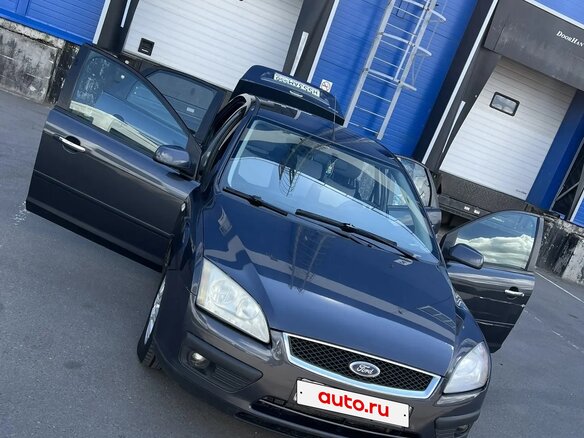 2007 Ford Focus II, серый, 340000 рублей - вид 3