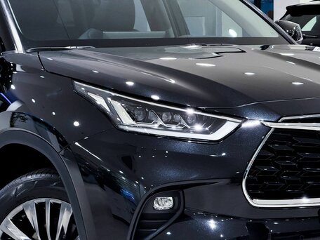 2026 Toyota Highlander IV (XU70), чёрный, 5630000 рублей, вид 3