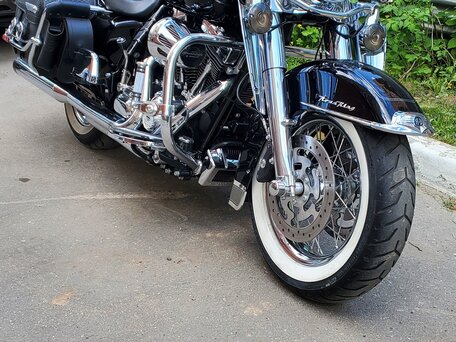 2013 Harley-Davidson Road King, чёрный, 1150000 рублей, вид 3