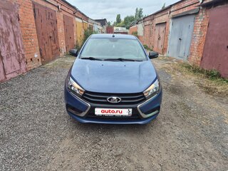 2017 Lada (ВАЗ) Vesta I, синий, 780000 рублей, вид 2