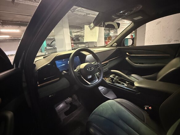 2023 Geely Monjaro (Xingyue L) I, синий - вид 5
