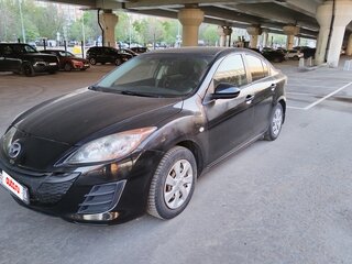 2010 Mazda 3 II (BL), чёрный, 610000 рублей, вид 3
