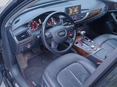 2014 Audi A6 IV (C7), чёрный, 1330000 рублей, вид 3