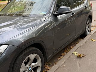 2013 BMW X1 18i I (E84) Рестайлинг, серый, 1300000 рублей, вид 4