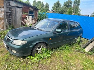2002 Mazda 323 VI (BJ) Рестайлинг, зелёный, 100000 рублей, вид 2
