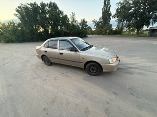 2004 Hyundai Accent ТагАЗ II, серебристый, 255500 рублей, вид 5