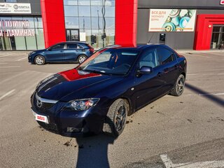 2008 Mazda 3 4-speed I (BK) Рестайлинг, синий, 480000 рублей, вид 2