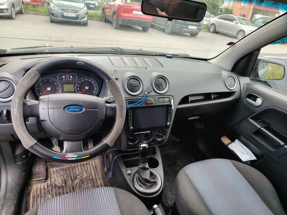 2008 Ford Fusion I Рестайлинг, синий, 300000 рублей - вид 3