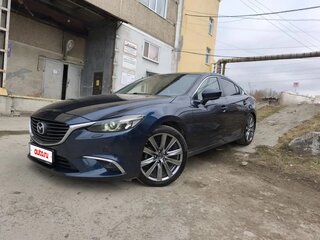 2017 Mazda 6 III (GJ) Рестайлинг, синий, 1880000 рублей, вид 1
