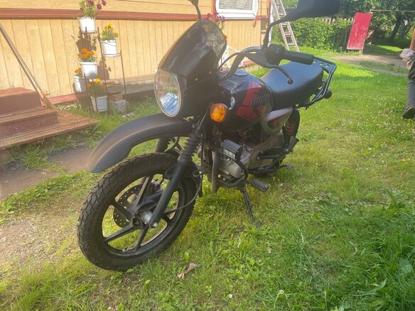 2021 Bajaj Boxer BM 150X, чёрный, 80000 рублей - вид 10