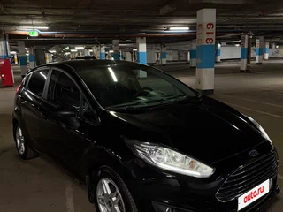 2015 Ford Fiesta Mk6 Рестайлинг, чёрный, 750000 рублей, вид 1