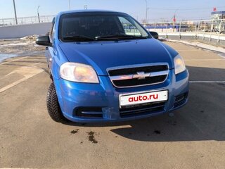 2010 Chevrolet Aveo I Рестайлинг, синий, 375000 рублей, вид 1