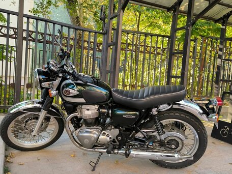 2020 Kawasaki W 800, зелёный, 750000 рублей, вид 1