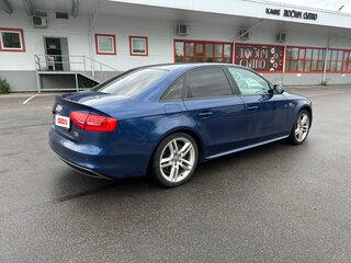 2014 Audi A4 IV (B8) Рестайлинг, синий, 1300000 рублей, вид 4