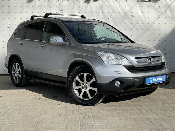 2007 Honda CR-V III, серебристый, 1120000 рублей - вид 2