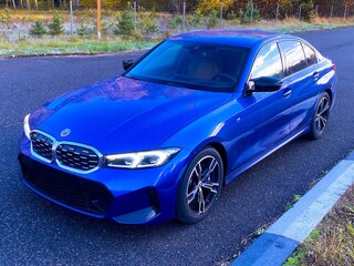 2022 BMW 3 серии M340d xDrive VII (G2x) Рестайлинг, синий, 7052000 рублей, вид 1