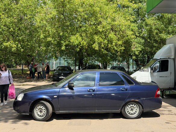 2013 Lada (ВАЗ) Priora I, синий - вид 2