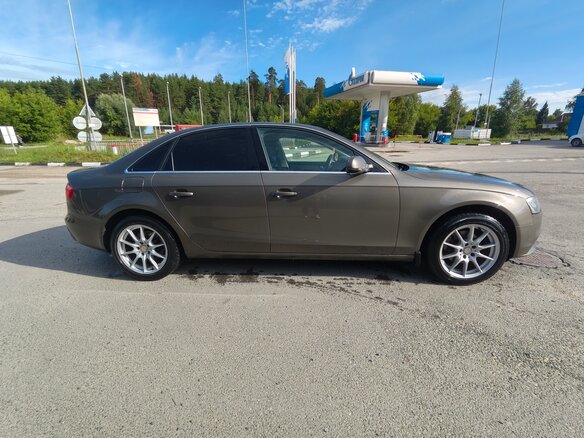 2013 Audi A4 IV (B8) Рестайлинг, коричневый, 1270000 рублей - вид 1