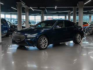 2021 Genesis G70 I Рестайлинг, синий, 3265000 рублей, вид 1