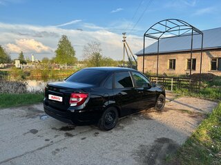 2022 Lada (ВАЗ) Granta I Рестайлинг, чёрный, 730000 рублей, вид 4