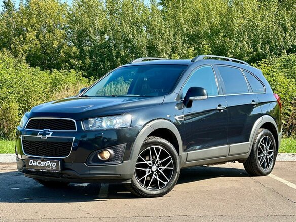 2014 Chevrolet Captiva I Рестайлинг 2, чёрный, 1780000 рублей - вид 1