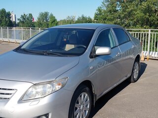2007 Toyota Corolla X (E140, E150), серебристый, 725000 рублей, вид 2