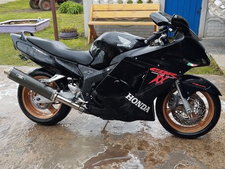 1998 Honda CBR 1100 XX, чёрный, 454000 рублей, вид 2