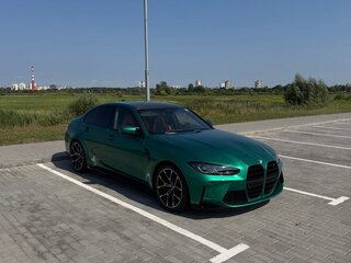 2021 BMW M3 Competition Package VI (G80), зелёный, 5900000 рублей, вид 4