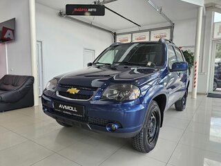 2017 Chevrolet Niva I Рестайлинг, синий, 865000 рублей, вид 2