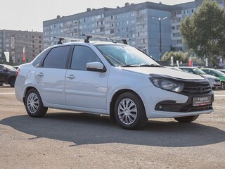 2019 Lada (ВАЗ) Granta I Рестайлинг, белый, 549000 рублей, вид 4