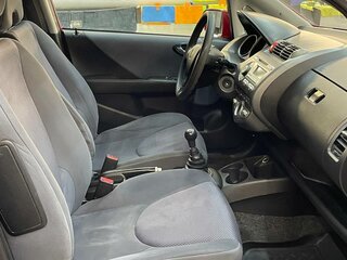 2008 Honda Jazz I Рестайлинг, красный, 450000 рублей, вид 4