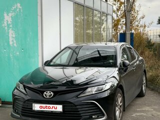 2021 Toyota Camry VIII (XV70) Рестайлинг, чёрный, 2800000 рублей, вид 1