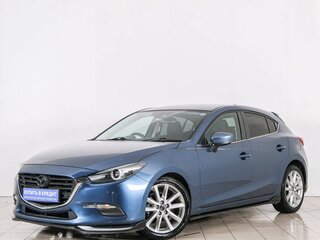 2016 Mazda Axela III Рестайлинг, синий, 1399000 рублей, вид 3
