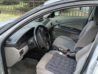 2001 Nissan Almera II (N16), серебристый, 260000 рублей, вид 5