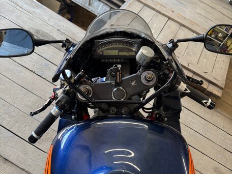 2003 Honda RVT 1000, синий, 400000 рублей, вид 3