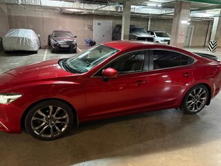 2018 Mazda 6 III (GJ) Рестайлинг, красный, 1900000 рублей, вид 5