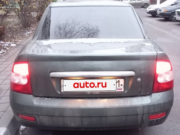 2010 Lada (ВАЗ) Priora I, зелёный, 285000 рублей - вид 3