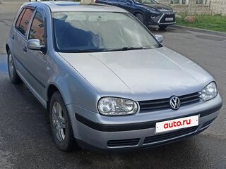 2002 Volkswagen Golf IV, серебристый, 290000 рублей, вид 3