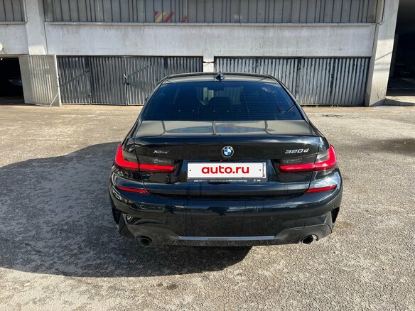 2022 BMW 3 серии 320d xDrive VII (G2x) Рестайлинг, чёрный, 5200000 рублей - вид 5
