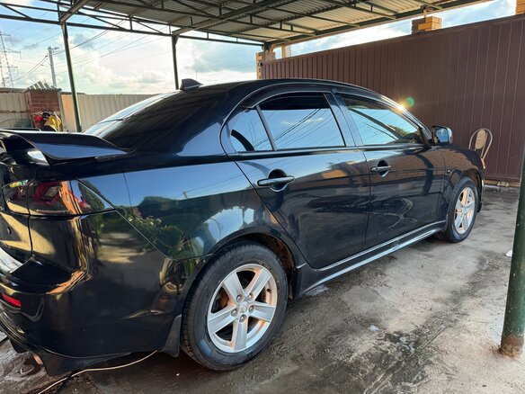 2008 Mitsubishi Lancer X, чёрный, 755000 рублей - вид 6
