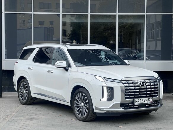 2023 Hyundai Palisade I Рестайлинг, белый - вид 2