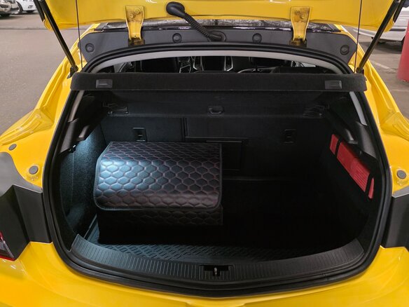 2013 Opel Astra GTC J Рестайлинг, жёлтый, 1070000 рублей - вид 14
