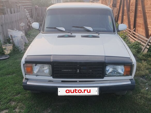 2006 Lada (ВАЗ) 2107, белый, 150000 рублей - вид 1