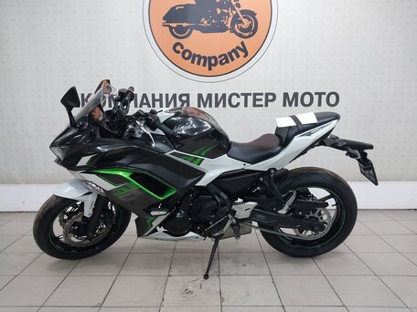 2022 Kawasaki Ninja 650, серый, 849000 рублей, вид 2