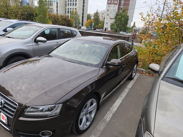 2010 Audi A5 I (8T), коричневый, 1670000 рублей - вид 1