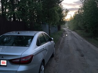 2024 Lada (ВАЗ) Vesta I Рестайлинг (NG), серый, 1400000 рублей, вид 3