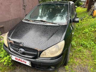 2006 Hyundai Getz I Рестайлинг, чёрный, 197000 рублей, вид 4