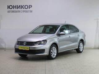 2019 Volkswagen Polo V Рестайлинг, серебристый, 959000 рублей, вид 1